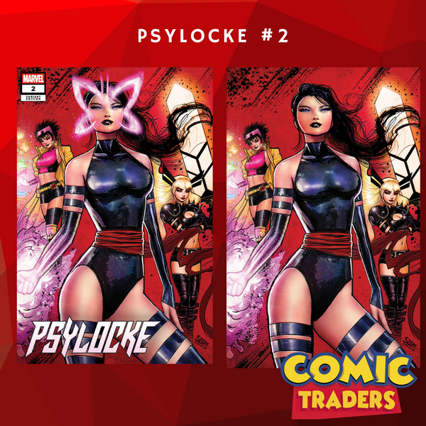 PSYLOCKE #2 NATHAN SZERDY EXCLUSIVE VARIANT 2 PACK (12/18/2024) SHIPS 1/18/2025