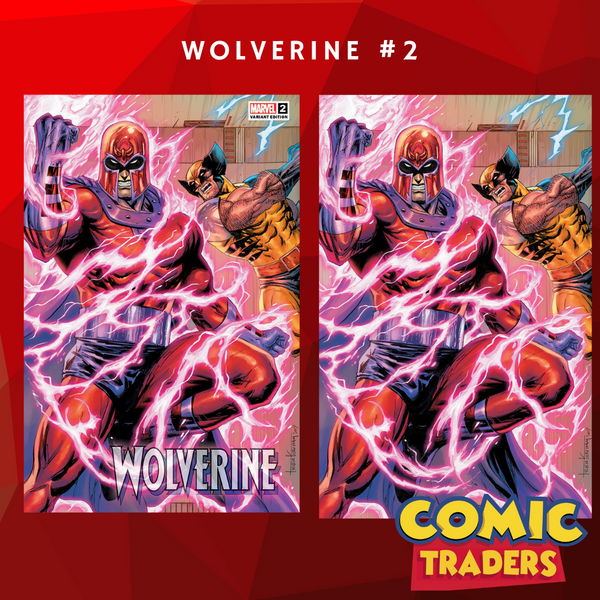 WOLVERINE #2 TYLER KIRKHAM EXCLUSIVE VARIANT 2 PACK (10/16/2024) SHIPS 11/16/2024 BACKISSUE