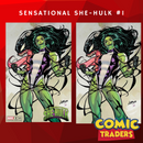 SENSATIONAL SHE-HULK 1 LOBOS EXCLUSIVE VARIANT 2 PACK (10/11/2023) SHIPS 11/11/2023 BACKISSUE