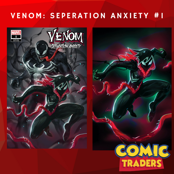 VENOM: SEPARATION ANXIETY #1  LEIRIX EXCLUSIVE VARIANT 2 PACK (5/15/2024) SHIPS 6/15/2024