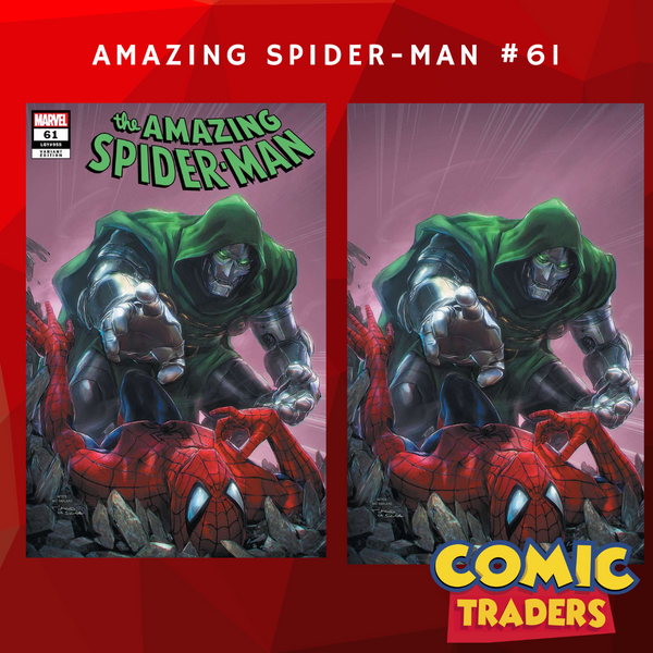 AMAZING SPIDER-MAN #61 TIAGO DA SILVA EXCLUSIVE VARIANT 2 PACK (11/13/2024) SHIPS 12/13/2024