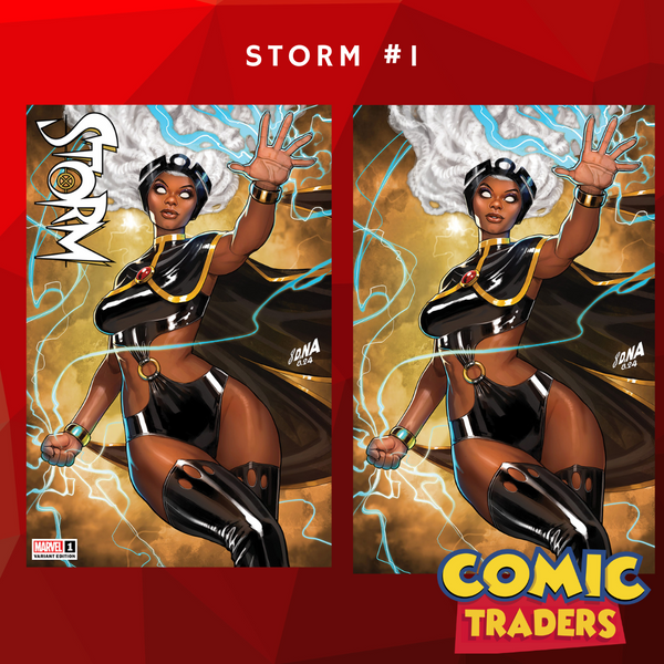 STORM #1 DAVID NAKAYAMA EXCLUSIVE VARIANT 2 PACK (10/2/2024) SHIPS 11/2/2024