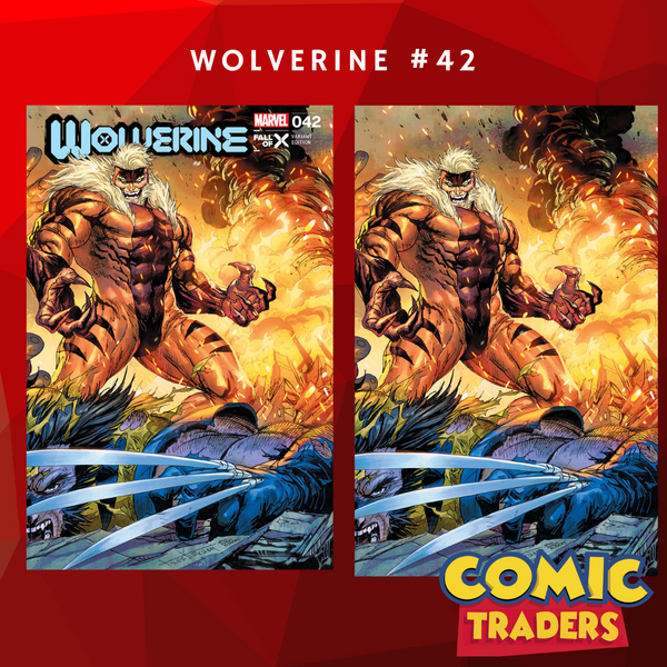 WOLVERINE 42 TYLER KIRKHAM EXCLUSIVE VARIANT 2 PACK (1/31/2024) SHIPS 2/28/2024 BACKISSUE