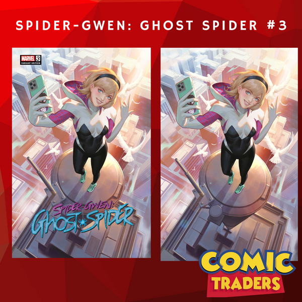 SPIDER-GWEN: THE GHOST-SPIDER #3 EJIKURE EXCLUSIVE VARIANT 2 PACK (7/3/2024) SHIPS 8/3/2024 BACKISSUE