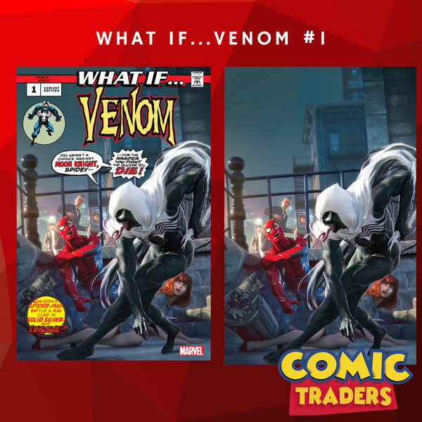 WHAT IF...? VENOM 1 TIAGO DA SILVA EXCLUSIVE VARIANT 2 PACK (2/28/2024) SHIPS 3/6/2024 BACKISSUE