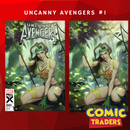 UNCANNY AVENGERS 1 [G.O.D.S., FALL] R1C0 EXCLUSIVE VARIANT 2 PACK (8/16/2023) SHIPS 9/16/2023 BACKISSUE