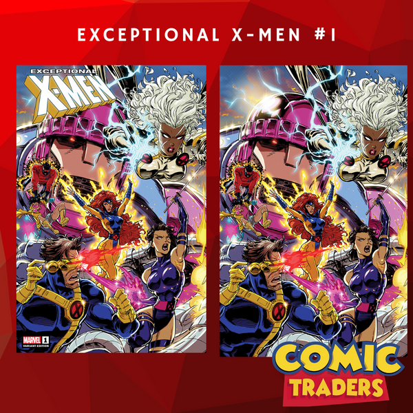 EXCEPTIONAL X-MEN #1 KAARE ANDREWS EXCLUSIVE VARIANT 2 PACK (9/4/2024) SHIPS 10/4/2024