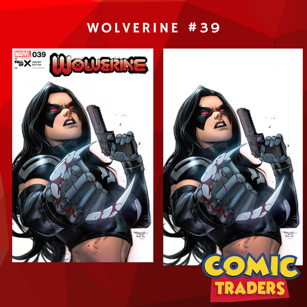 WOLVERINE 39 STEPHEN SEGOVIA HOMAGE TO MIKE CHOI EXCLUSIVE VARIANT 2 PACK (11/22/2023) SHIPS 12/22/2023 BACKISSUE
