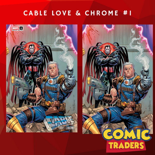 CABLE: LOVE AND CHROME #1 TYLER KIRKHAM EXCLUSIVE VARIANT 2 PACK (1/1/2025) SHIPS 2/1/2025 BACKISSUE