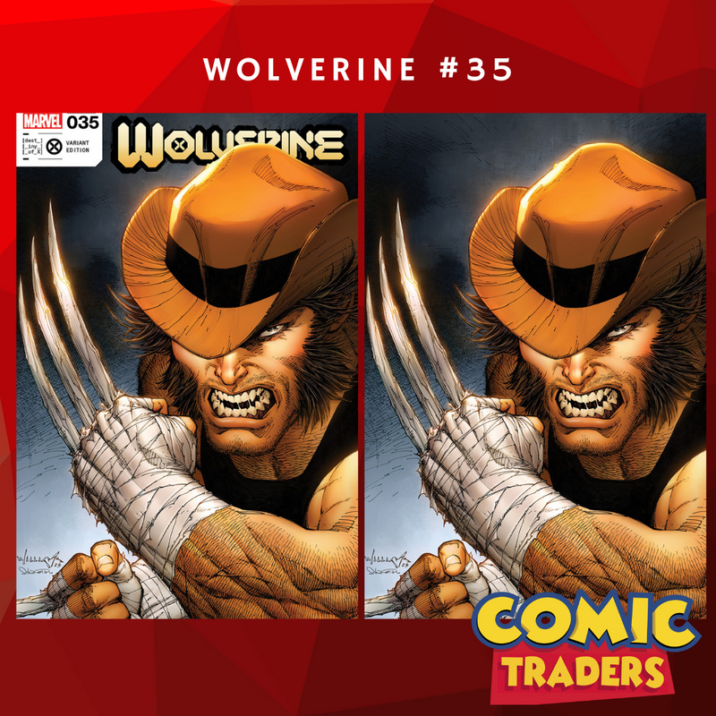 WOLVERINE 35 SCOTT WILLIAMS EXCLUSIVE VARIANT 2 PACK (7/19/2023) SHIPS 8/19/2023 BACKISSUE