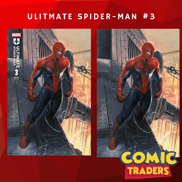 ULTIMATE SPIDER-MAN 3 GABRIELE DELL'OTTO EXCLUSIVE VARIANT 2 PACK (3/27/2024) SHIPS 4/27/2024 BACKISSUE