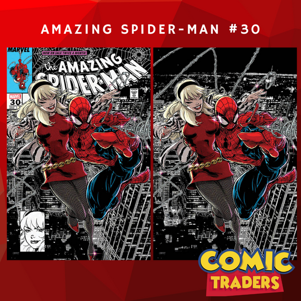 AMAZING SPIDER-MAN 30 KAARE ANDREWS EXCLUSIVE VARIANT 2 PACK (7/26/2023) SHIPS 8/26/2023 BACKISSUE