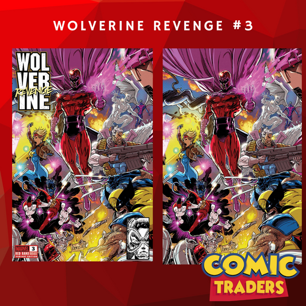 WOLVERINE: REVENGE - RED BAND #3 [POLYBAGGED] KAARE ANDREWS EXCLUSIVE VARIANT 2 PACK (10/30/2024) SHIPS 11/30/2024