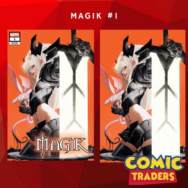 MAGIK #1 ALEXANDER LAZONO EXCLUSIVE VARIANT 2 PACK (1/8/2025) SHIPS 2/8/2025 BACKISSUE