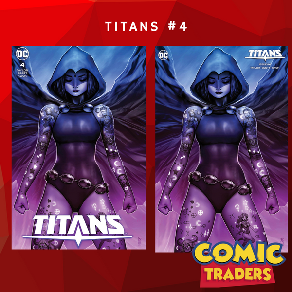 TITANS #4 NATHAN SZERDY EXCLUSIVE VARIANT 2 PACK (10/17/2023) SHIPS 11/17/2023 BACKISSUE