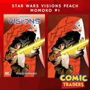 STAR WARS: VISIONS - PEACH MOMOKO 1 RICKIE YAGAWA EXCLUSIVE VARIANT 2 PACK (11/15/2023) SHIPS 12/15/2023 BACKISSUE