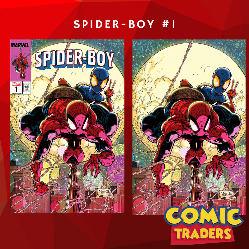 SPIDER-BOY 1 KAARE ANDREWS EXCLUSIVE VARIANT 2 PACK (11/1/2023) SHIPS 12/1/2023 BACKISSUE