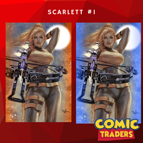 SCARLETT #1 (OF 5) MARCO TURINI EXCLUSIVE VIRGIN VARIANT 2 PACK (6/5/2024) SHIPS 7/5/2024