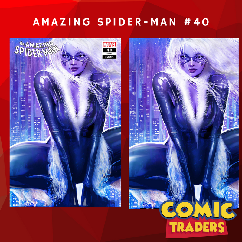 AMAZING SPIDER-MAN 40 NATHAN SZERDY EXCLUSIVE VARIANT 2 PACK (12/20/2023) SHIPS 1/20/2024