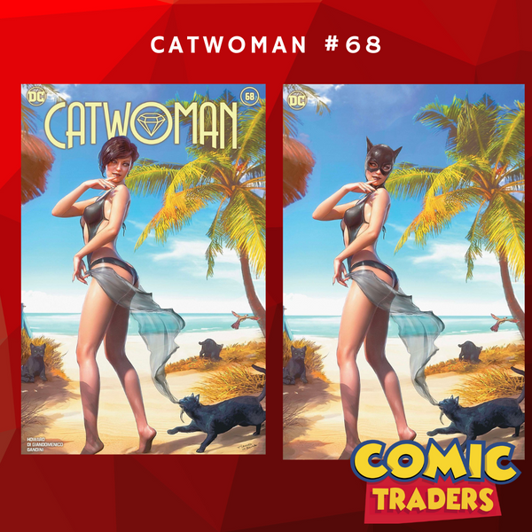 CATWOMAN #68 TIAGO DA SILVA EXCLUSIVE VARIANT 2 PACK (9/18/2024) SHIPS 10/18/2024 BACKISSUE