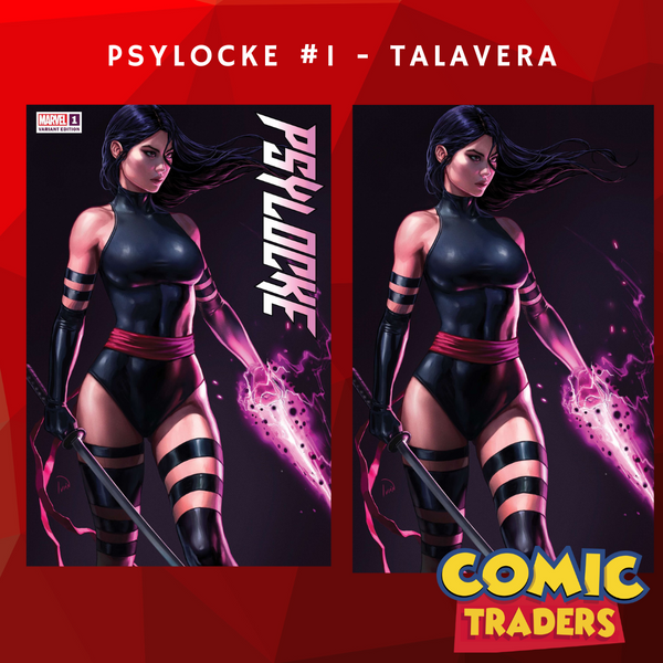 PSYLOCKE #1 IVAN TALAVERA EXCLUSIVE VARIANT 2 PACK (11/13/2024) SHIPS 12/13/2024