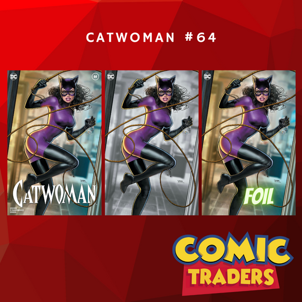 CATWOMAN #64 NATHAN SZERDY EXCLUSIVE VARIANT 3 PACK (4/16/2024) SHIPS 5/16/2024