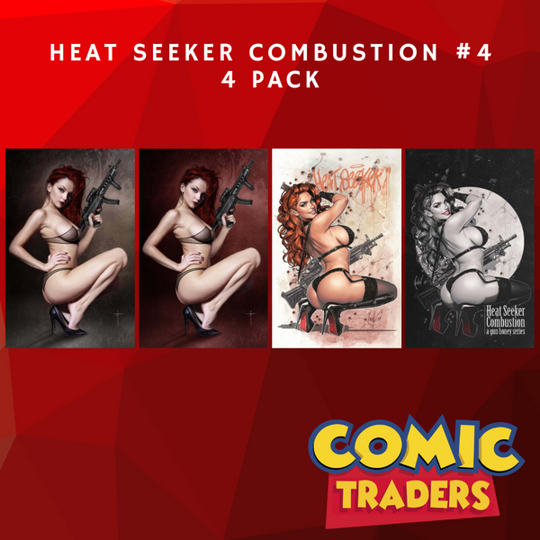 HEAT SEEKER COMBUSTION GUN HONEY SERIES #4 FERGUSON/POULET EXCLUSIVE VIRGIN VARIANT 2 PACK (2/12/2025) SHIPS 3/12/2025