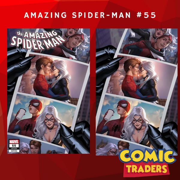 AMAZING SPIDER-MAN #55 EJIKURE EXCLUSIVE VARIANT 2 PACK (8/14/2024) SHIPS 9/14/2024 BACKISSUE