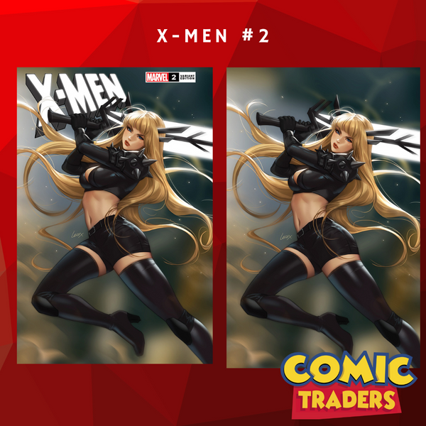 X-MEN #2 LEIRIX EXCLUSIVE VARIANT 2 PACK (8/14/2024) SHIPS 9/14/2024 BACKISSUE