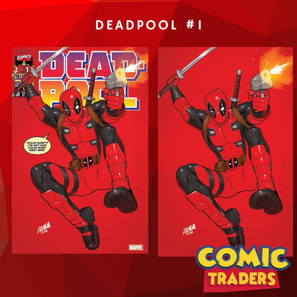 DEADPOOL #1 FACSIMILE EDITION DAVID NAKAYAMA EXCLUSIVE VARIANT 2 PACK (7/10/2024) SHIPS 8/10/2024 BACKISSUE