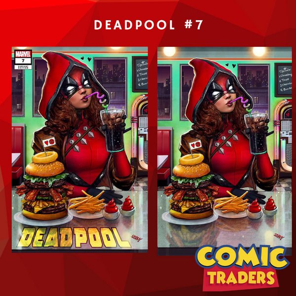 DEADPOOL #7 NATHAN SZERDY EXCLUSIVE VARIANT 2 PACK (10/2/2024) SHIPS 11/2/2024 BACKISSUE