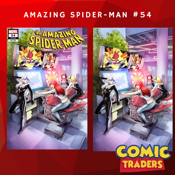 AMAZING SPIDER-MAN #54 SAOWEE EXCLUSIVE VARIANT 2 PACK (7/31/2024) SHIPS 8/31/2024 BACKISSUE