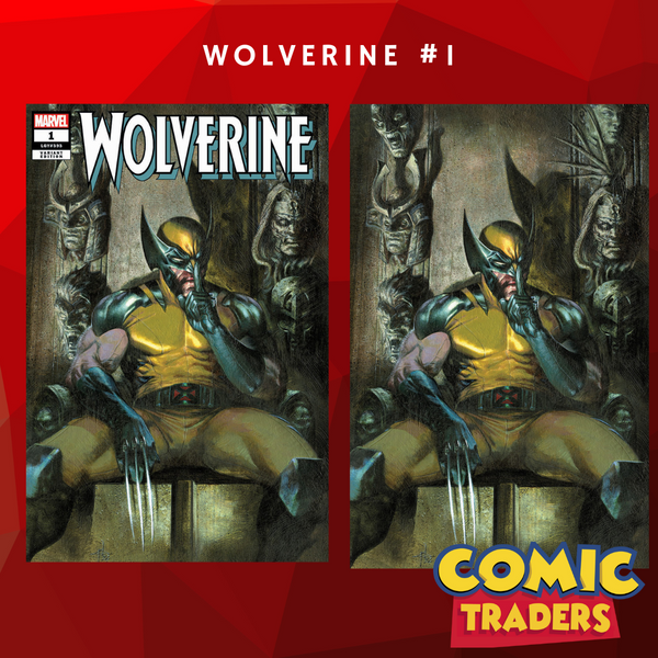 WOLVERINE #1 GABRIELE DELL'OTTO EXCLUSIVE VARIANT 2 PACK (9/11/2024) SHIPS 10/11/2024 BACKISSUE