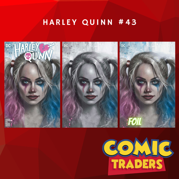 HARLEY QUINN #43 CARLA COHEN EXCLUSIVE VARIANT 3 PACK (9/25/2024) SHIPS 10/25/2024 BACKISSUE