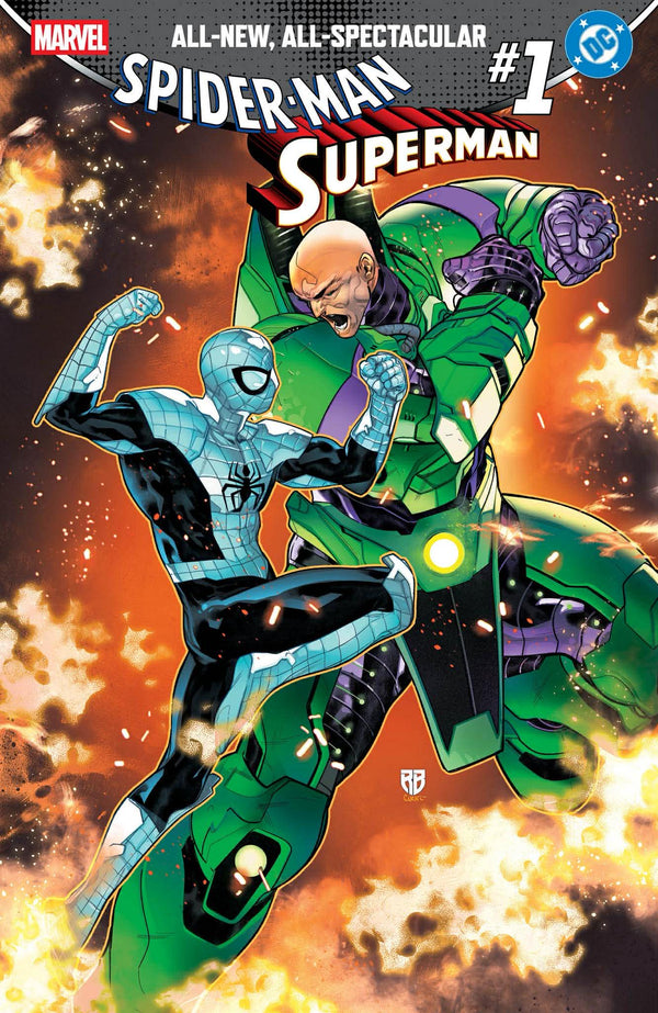 MARVEL/DC: SPIDER-MAN/SUPERMAN #1 RB SILVA EXCLUSIVE VARIANT (4/22/202