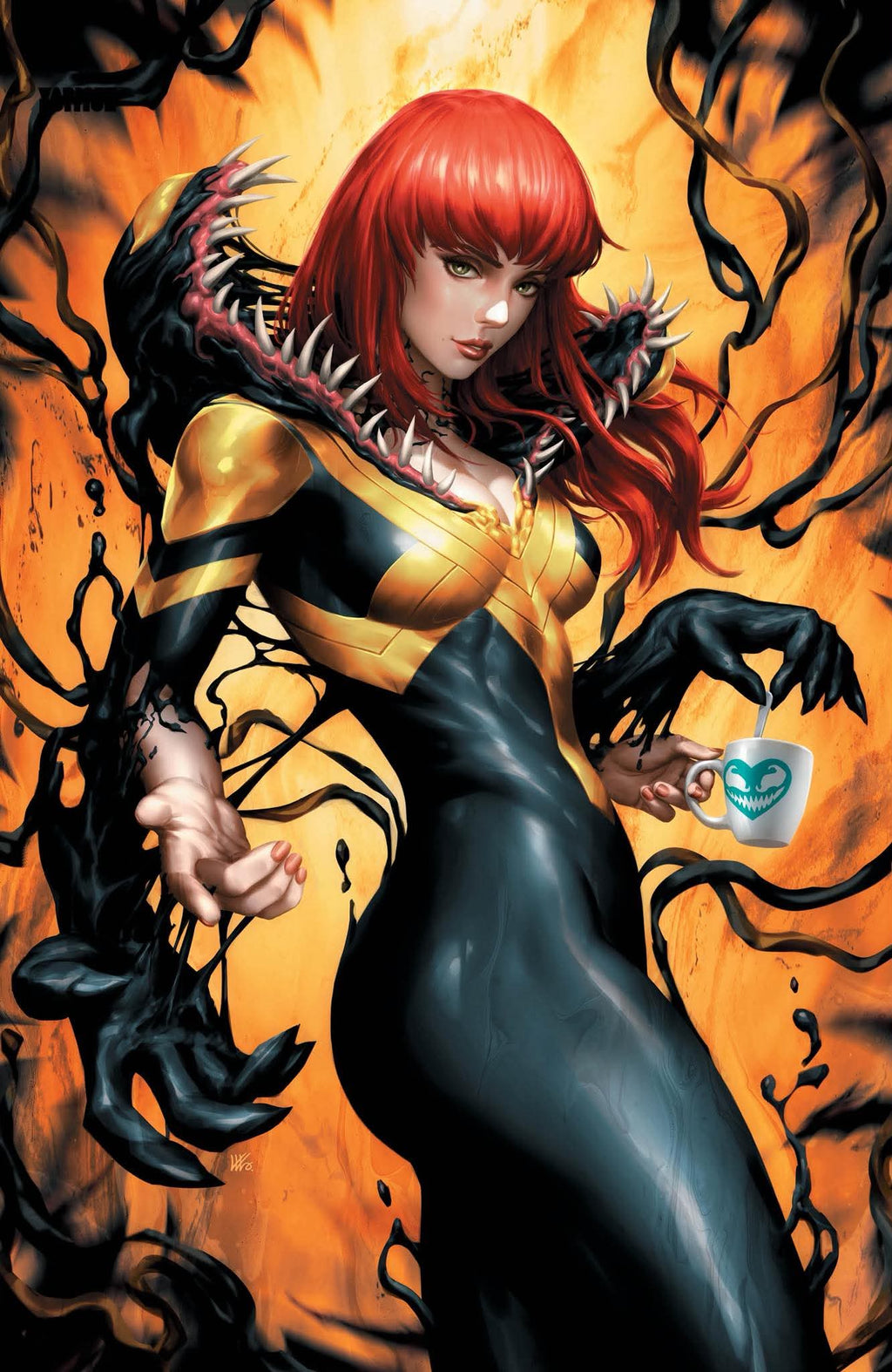 VENOM #259 KENDRICK LIM EXCLUSIVE ORANGE VIRGIN VARIANT (6/24/2026) SH