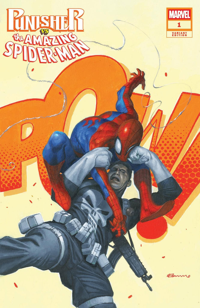 PUNISHER VS. SPIDER-MAN #1 FABRIZIO DE TOMMASO EXCLUSIVE VARIANT 3 PAC