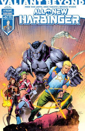 Valiant Beyond: All-New Harbinger #3 Variant B (Kotian) (11/19/2025)