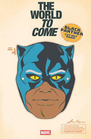 MARVEL KNIGHTS: THE WORLD TO COME #4 RETRO HALLOWEEN MASK VARIANT (9/17/2025) DELAYED 10/15/2025