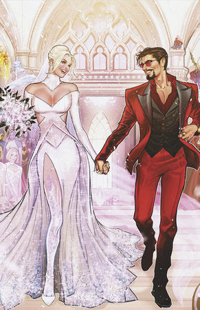 INVINCIBLE IRON MAN 10 LUCAS WERNECK WEDDING CROSSOVER VIRGIN VARIANT [FALL][1:200] (9/27/2023) SHIPS 10/27/2023