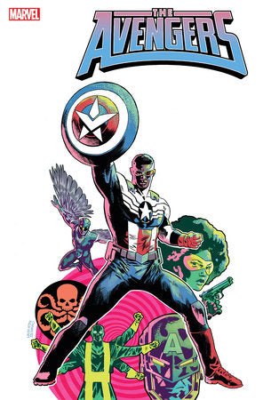 AVENGERS #22 MIKE WALSH CAPTAIN AMERICA SAM WILSON HOMAGE VARIANT (1/1/2025)