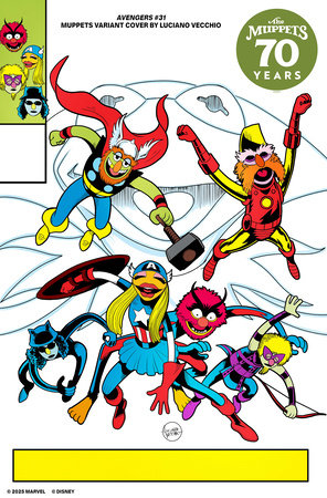 AVENGERS #31 LUCIANO VECCHIO MUPPETS VARIANT (10/8/2025)