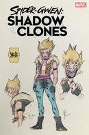 SPIDER-GWEN: SHADOW CLONES 5 PEACH MOMOKO DESIGN VARIANT[1:10] (7/19/2023) SHIPS 8/19/2023