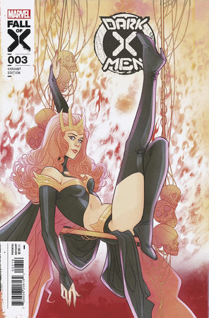 DARK X-MEN 3 MARGUERITE SAUVAGE VARIANT [FALL][1:25] (10/25/2023) SHIPS 11/25/2023
