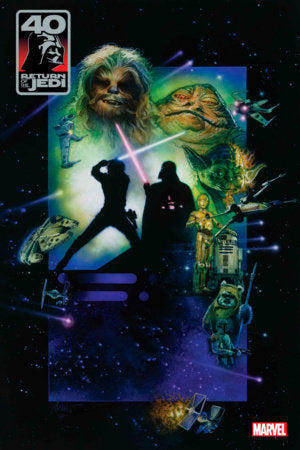 STAR WARS: RETURN OF THE JEDI - THE 40TH ANNIVERSARY COVERS BY CHRIS SPROUSE 1 MOVIE POSTER VARIANT (11/15/2023)
