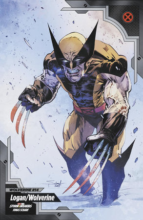 WOLVERINE #14 JONAS SCHARF X-MEN TRADING CARD VARIANT (1/7/2026)