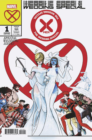 X-MEN: THE WEDDING SPECIAL #1 LUCIANO VECCHIO VARIANT (5/29/2024)