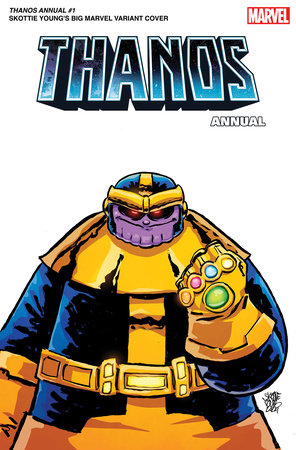 THANOS ANNUAL #1 SKOTTIE YOUNG'S BIG MARVEL VARIANT [IW] (6/26/2024)