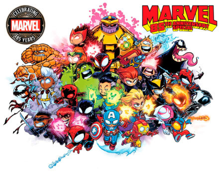 MARVEL 85TH ANNIVERSARY SPECIAL SKOTTIE YOUNG WRAPAROUND VARIANT (8/28/2024)