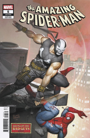 AMAZING SPIDER-MAN #5 RYAN BROWN BRING ON THE BAD GUYS VARIANT (6/4/2025)